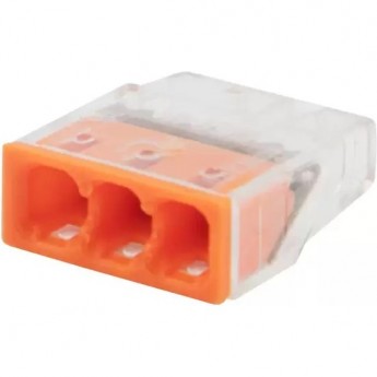 Экспресс-клемма REXANT СМК 2273-203, 3-проводная 0.5-2.5 мм², прозрачная, блистер (5 шт./уп.) Экспресс-клемма REXANT СМК 2273-203, 3-проводная 0.5-2.5 мм², прозрачная, блистер (5 шт./уп.)