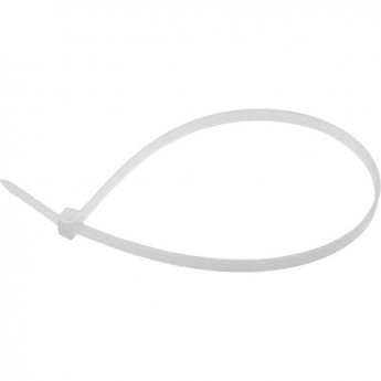 Хомут-стяжка REXANT нейлоновая с тройным замком 500x7,6мм, белая 100 шт Хомут-стяжка REXANT нейлоновая с тройным замком 500x7,6мм, белая 100 шт