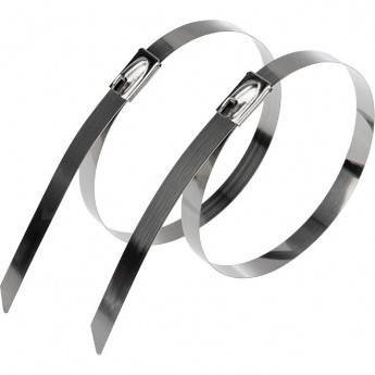 Хомут-стяжка REXANT стальная 152x4.6 мм, 50 шт. Хомут-стяжка REXANT стальная 152x4.6 мм, 50 шт.