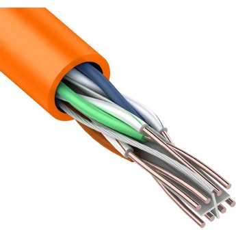 Кабель витая пара U/UTP REXANT 4PR внутренний оранжевый 305 м Кабель витая пара U/UTP REXANT 4PR внутренний оранжевый 305 м