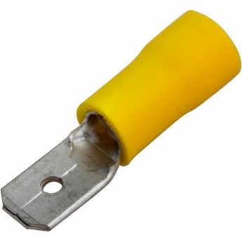 Клемма плоская изолированная REXANT штекер - 6.3мм, 4-6мм² (БЛИСТЕР F) Клемма плоская изолированная REXANT штекер - 6.3мм, 4-6мм² (БЛИСТЕР F)