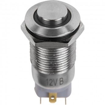 Кнопка антивандальная REXANT A-12-C2 12 12В б/фикс синяя Кнопка антивандальная REXANT A-12-C2 12 12В б/фикс синяя