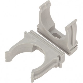 Крепеж-клипса REXANT 32 мм для труб серая, 100 шт. Крепеж-клипса REXANT 32 мм для труб серая, 100 шт.