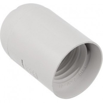 Патрон REXANT Е27 пластиковый термостойкий подвесной белый Патрон REXANT Е27 пластиковый термостойкий подвесной белый