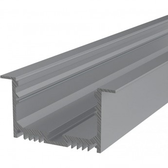 Профиль алюминиевый REXANT врезной 63х32 мм, 2 м Профиль алюминиевый REXANT врезной 63х32 мм, 2 м