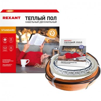 Теплый пол REXANT STANDARD RND-50-750 Теплый пол REXANT STANDARD RND-50-750